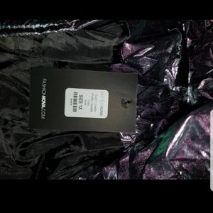 Fashion Nova Jackets & Coats - Metallic puffer coat 1X Fashion Nova Jackets & Coats - Metallic puffer coat 1X